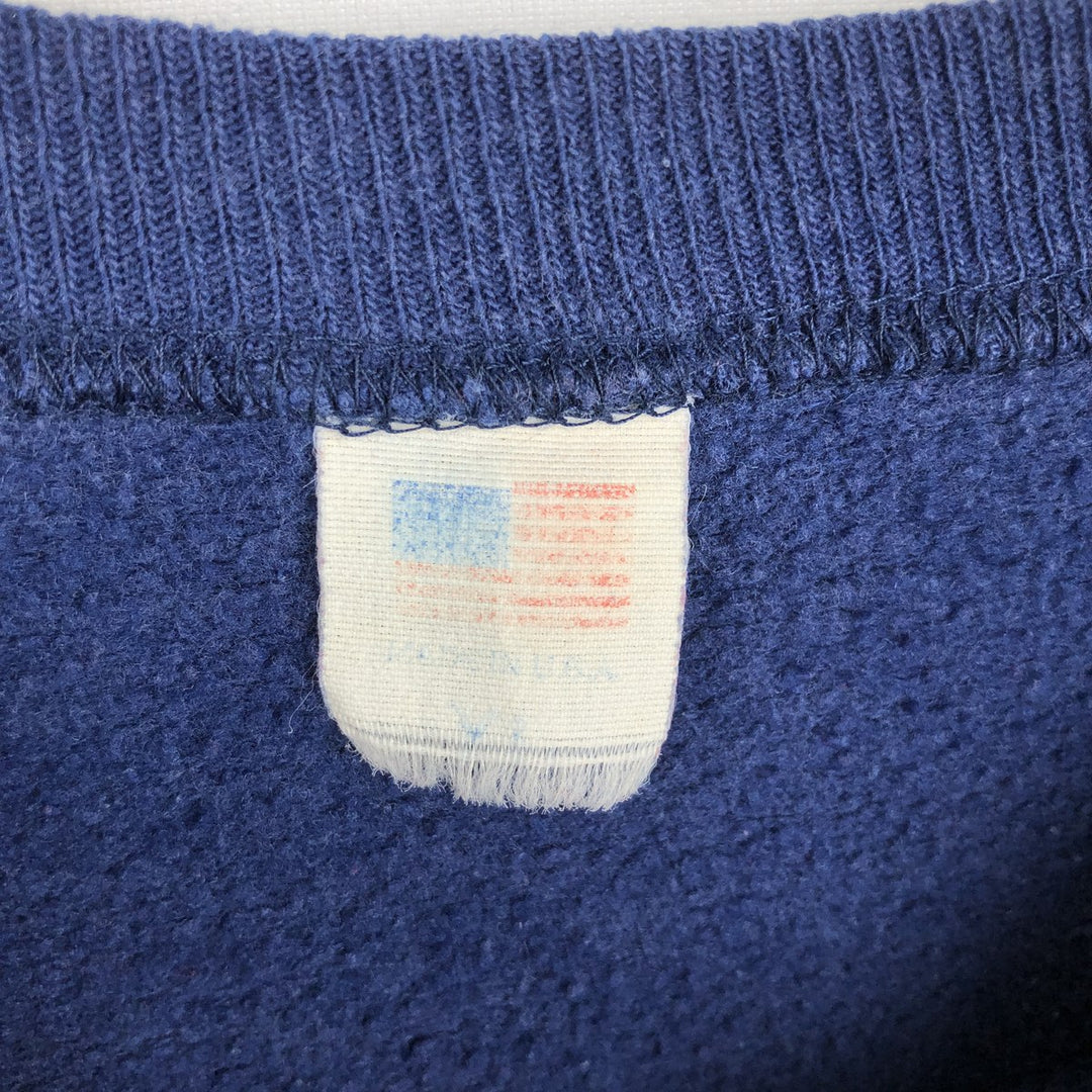 80s-90'S NCL (Norwegian Cruise Line) Advertising Sweatshirt, Made in USA, Women's Size M (approx.) acrylic navy blue type Vintage Second Hand