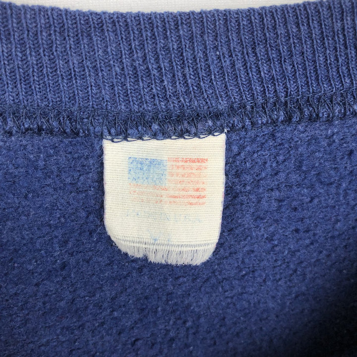 80s-90'S NCL (Norwegian Cruise Line) Advertising Sweatshirt, Made in USA, Women's Size M (approx.) acrylic navy blue type Vintage Second Hand