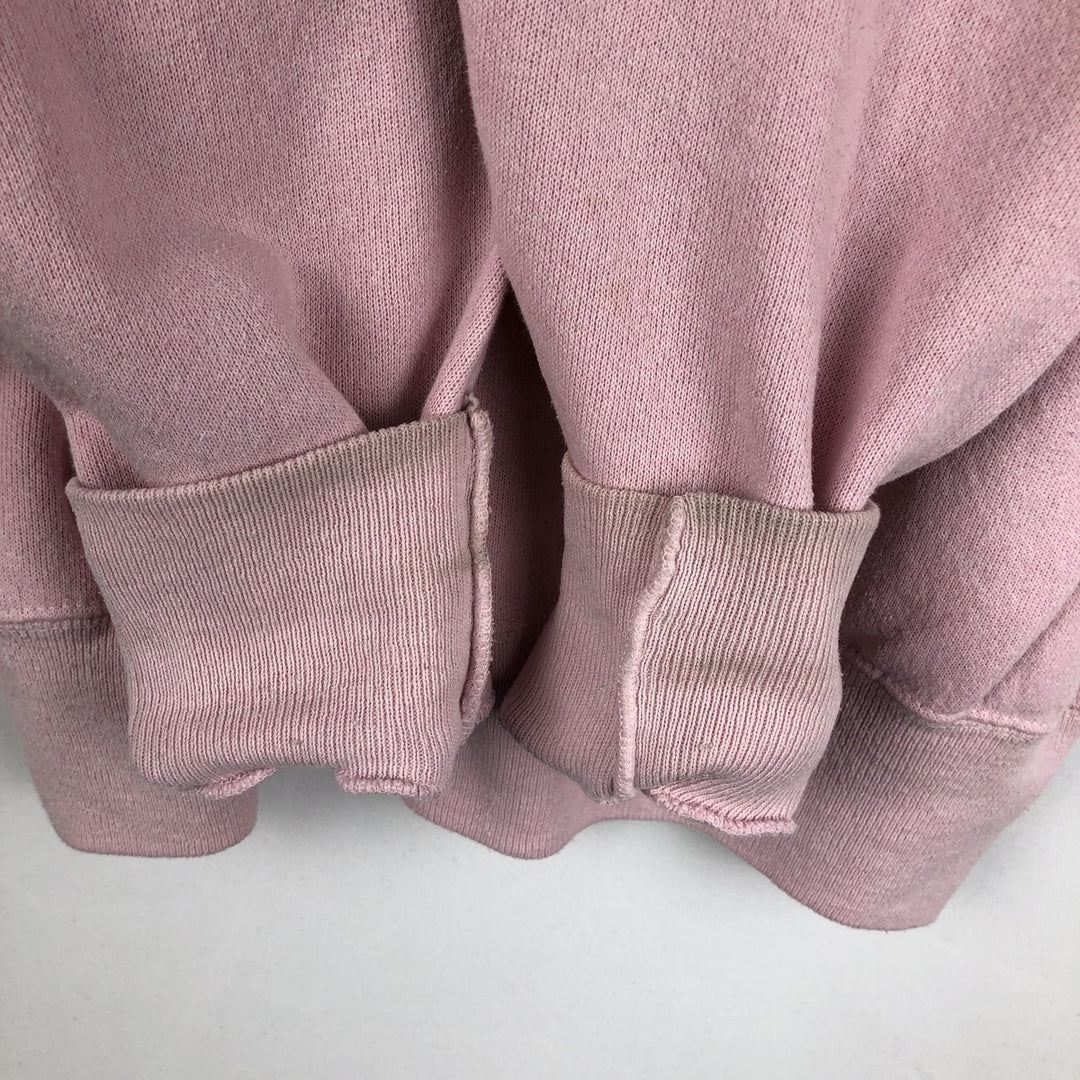 90'S ULTRA SWEATS Printed Sweatshirt, Made in USA, Women's Size L (Equivalent), Vintage cotton pink type Vintage Second Hand