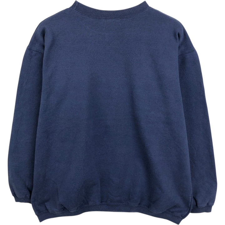 90s-00'S Adidas sweatshirt, made in Canada, women's size XL equivalent, vintage. cotton navy blue type Vintage Second Hand