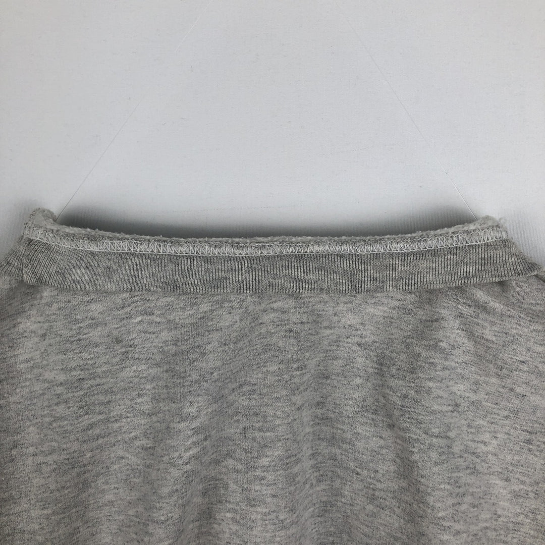 Disney ALICE in WONDERLAND Character Sweatshirt (Women's Size S) cotton gray type Vintage Second Hand