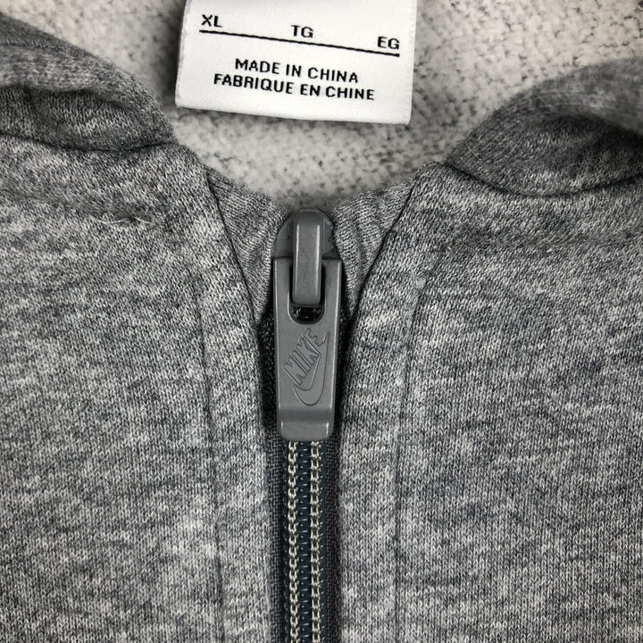 Nike Sweat Full Zip Hoodie, Women's, XL cotton gray type Vintage Second Hand