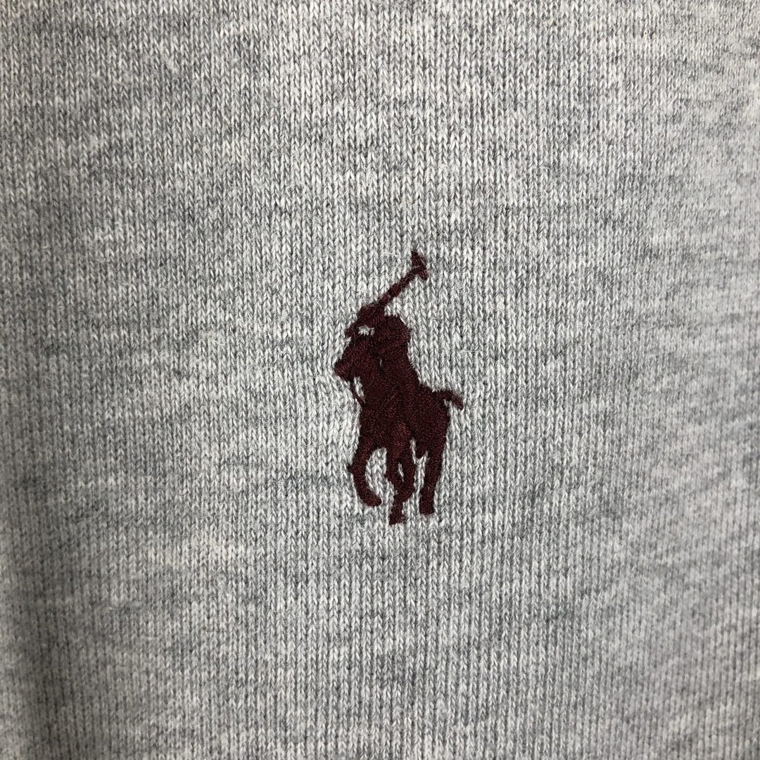 Ralph Lauren POLO by Ralph Lauren Sweat Full-Zip Hoodie, Women's Size S (approx.) cotton gray type Vintage Second Hand