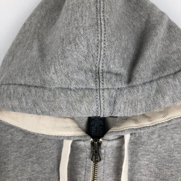 Ralph Lauren POLO by Ralph Lauren Sweat Full-Zip Hoodie, Women's Size S (approx.) cotton gray type Vintage Second Hand