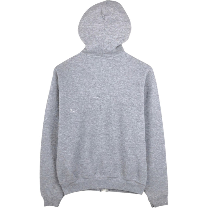 Vintage 90'S Russell Athletic full-zip sweatshirt, size L, men's polyester gray type Vintage Second Hand