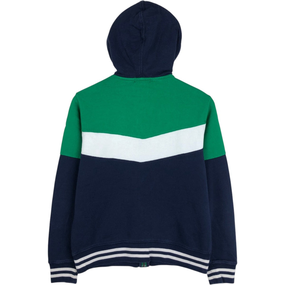 Ralph Lauren POLO RALPH LAUREN Sweat Full-Zip Hoodie, Women's Size M (approx.) cotton navy blue type Vintage Second Hand