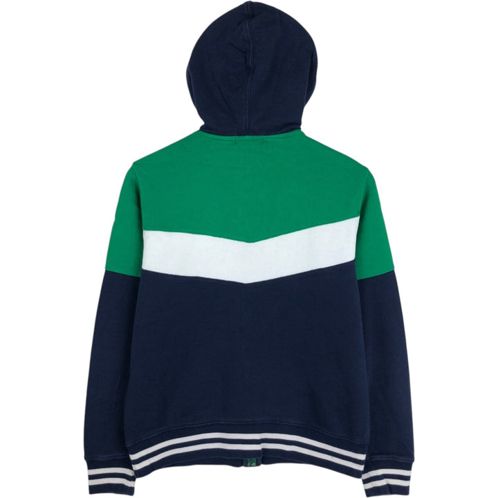 Ralph Lauren POLO RALPH LAUREN Sweat Full-Zip Hoodie, Women's Size M (approx.) cotton navy blue type Vintage Second Hand