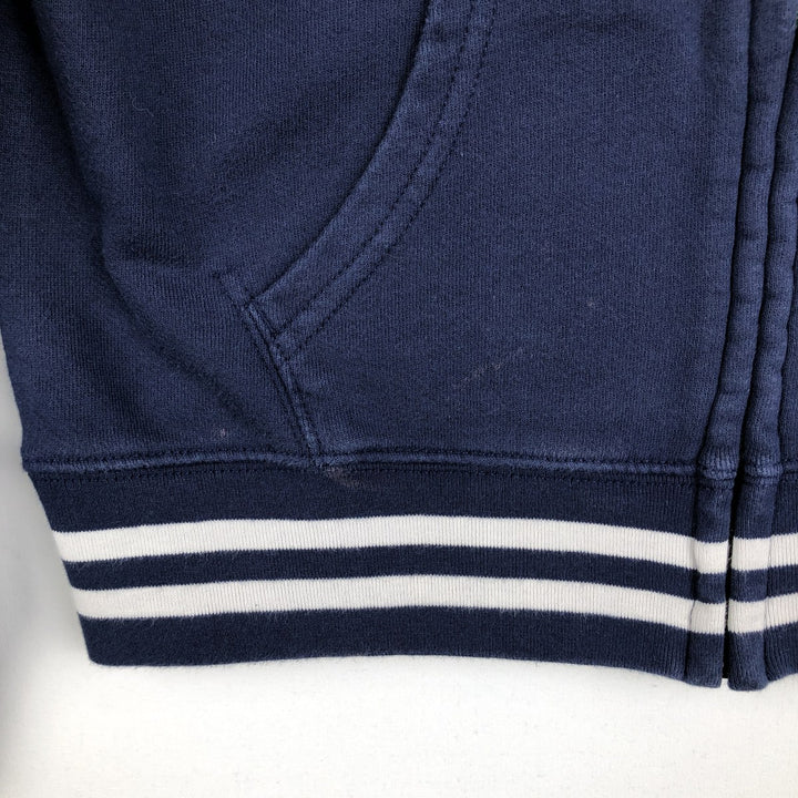 Ralph Lauren POLO RALPH LAUREN Sweat Full-Zip Hoodie, Women's Size M (approx.) cotton navy blue type Vintage Second Hand