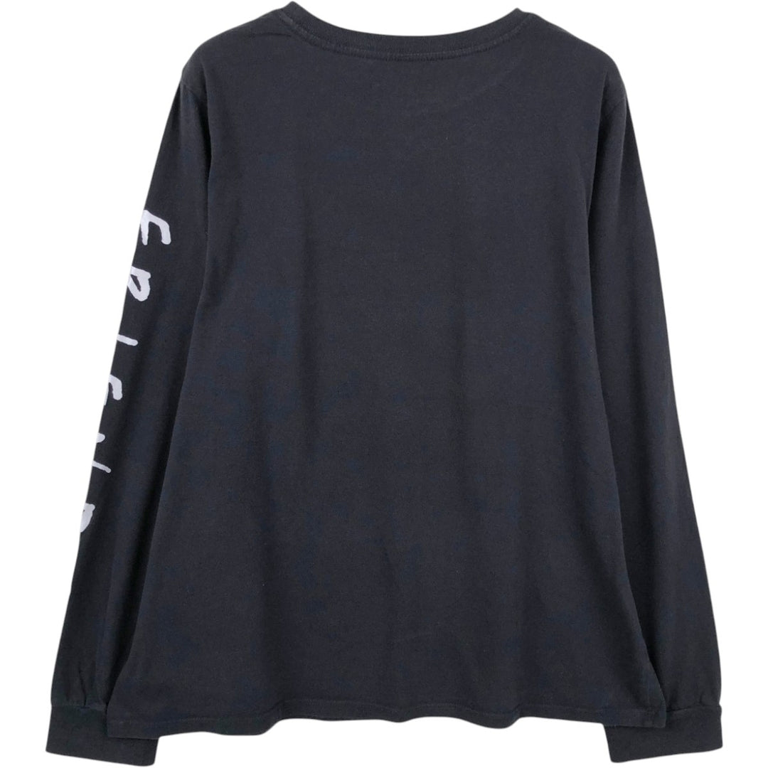 FRIENDS TV Drama Long-Sleeve T-Shirt (Women's Size M) cotton black type Vintage Second Hand