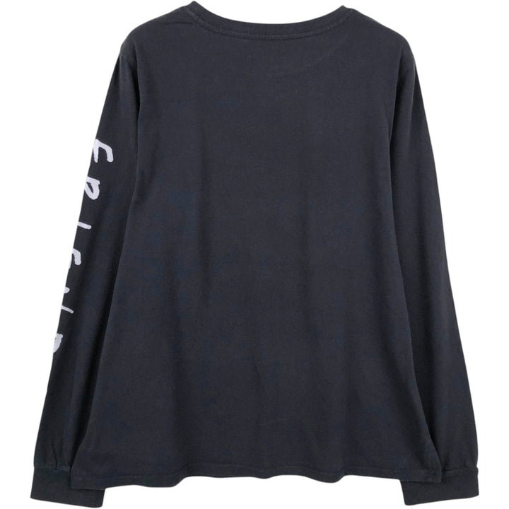 FRIENDS TV Drama Long-Sleeve T-Shirt (Women's Size M) cotton black type Vintage Second Hand