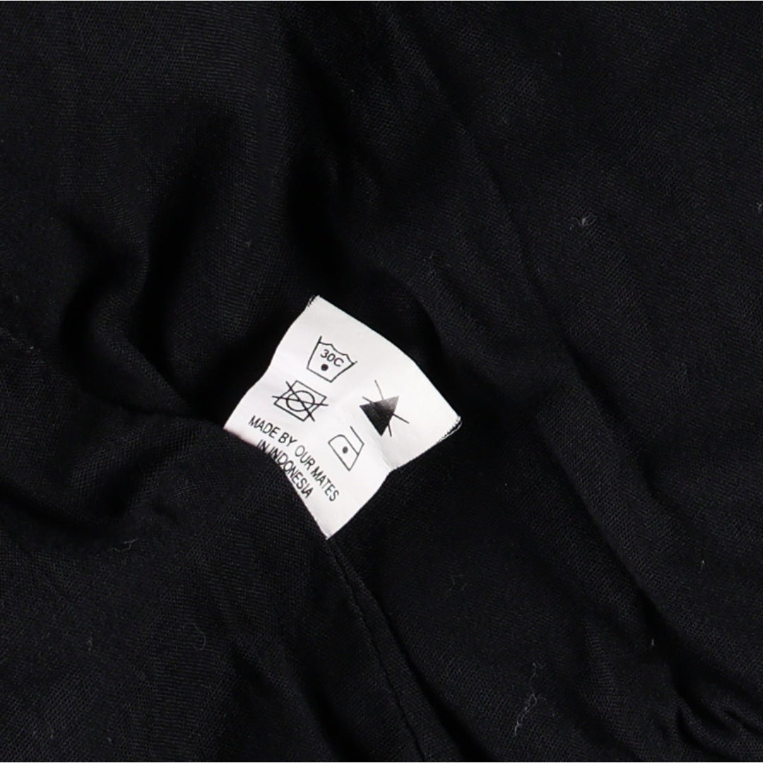 PLANE Duck Cotton Blouson, Women's Size S (approx.) cotton navy blue type Vintage Second Hand