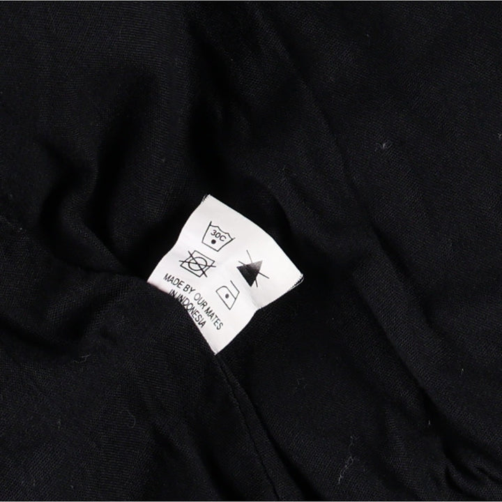PLANE Duck Cotton Blouson, Women's Size S (approx.) cotton navy blue type Vintage Second Hand