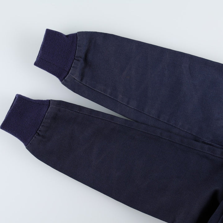 PLANE Duck Cotton Blouson, Women's Size S (approx.) cotton navy blue type Vintage Second Hand