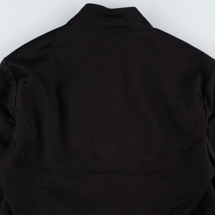 JOHN PAUL RICHARD 3/4 Sleeve Cotton Jacket, Napoleon Style Jacket, Women's Size M (approx.) cotton black type Vintage Second Hand