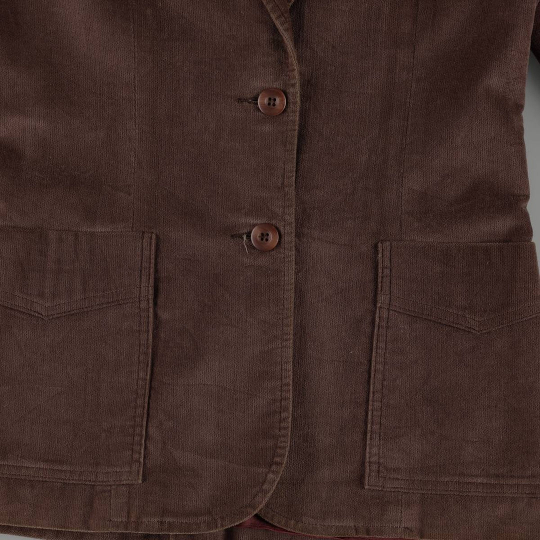~90'S Levi's Juniors Corduroy Jacket, Women's Size XS (approx.), Vintage unclear brown type Vintage Second Hand