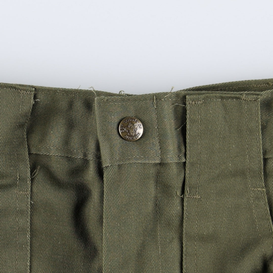 ~90'S Boy Scouts of America Bush Shorts, Women's XL (equivalent to W31), Vintage unclear Khaki type Vintage Second Hand