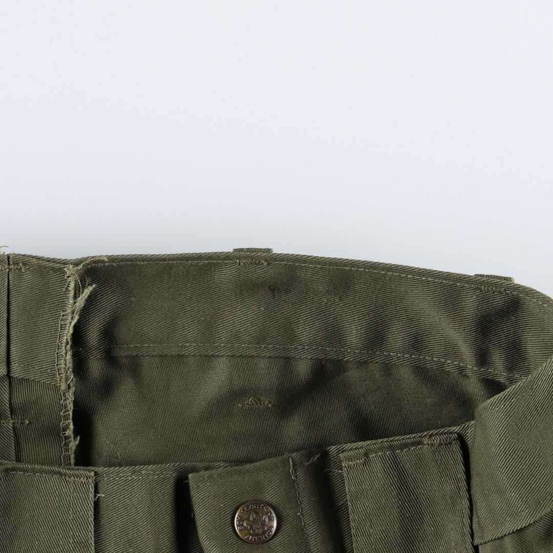 ~90'S Boy Scouts of America Bush Shorts, Women's XL (equivalent to W31), Vintage unclear Khaki type Vintage Second Hand