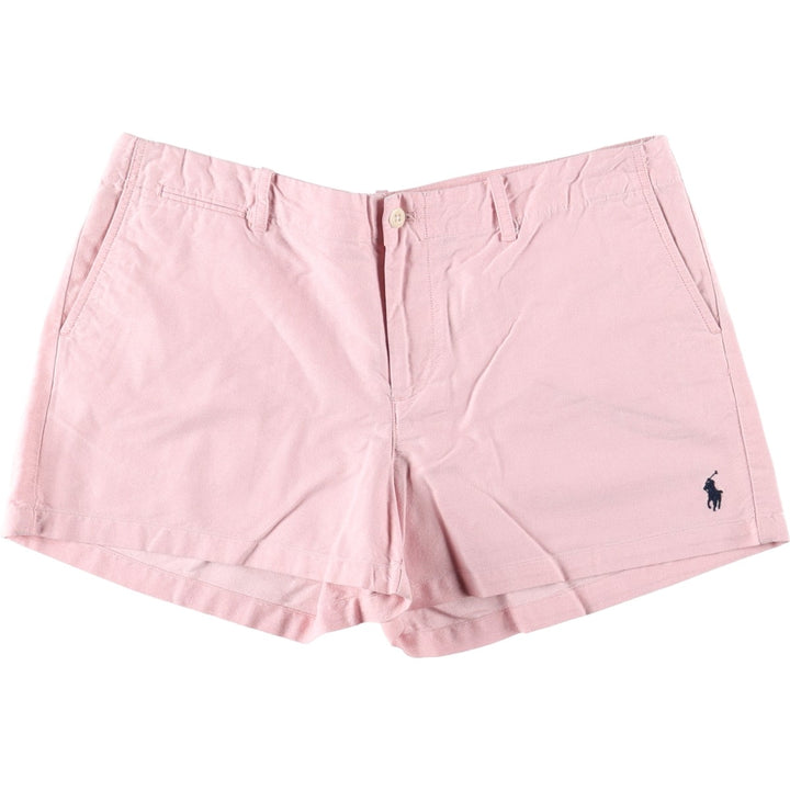 Ralph Lauren RALPH LAUREN SPORT cotton shorts, women's size XXL (equivalent to W34). cotton pink type Vintage Second Hand