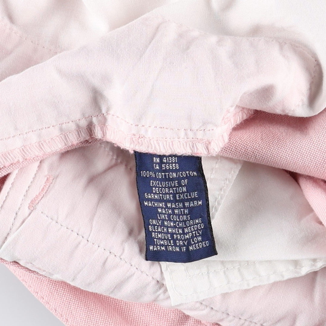 Ralph Lauren RALPH LAUREN SPORT cotton shorts, women's size XXL (equivalent to W34). cotton pink type Vintage Second Hand