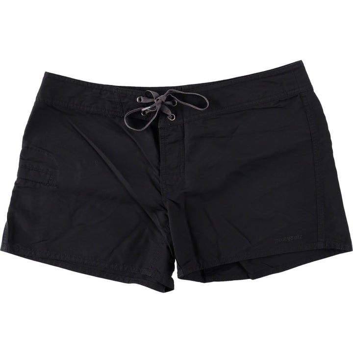 Patagonia Wavefarer Board Shorts 76552SP12 Nylon Shorts Women's XL (equivalent to W33) Nylon black type Vintage Second Hand