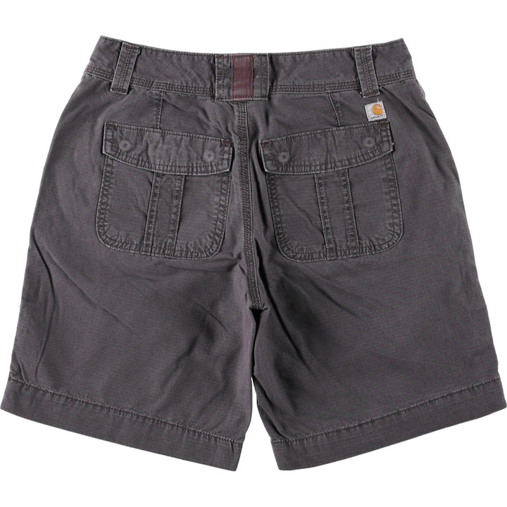 Carhartt Relaxed Fit Ripstop Work Shorts, Women's Size L (equivalent to W30) cotton gray type Vintage Second Hand
