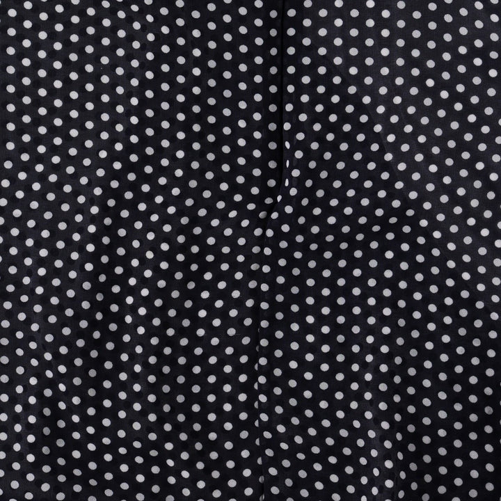 2000'S Calvin Klein polka dot pattern maxi dress, two-tone, sleeveless, flared, women's size M (approx.) polyester white type Vintage Second Hand