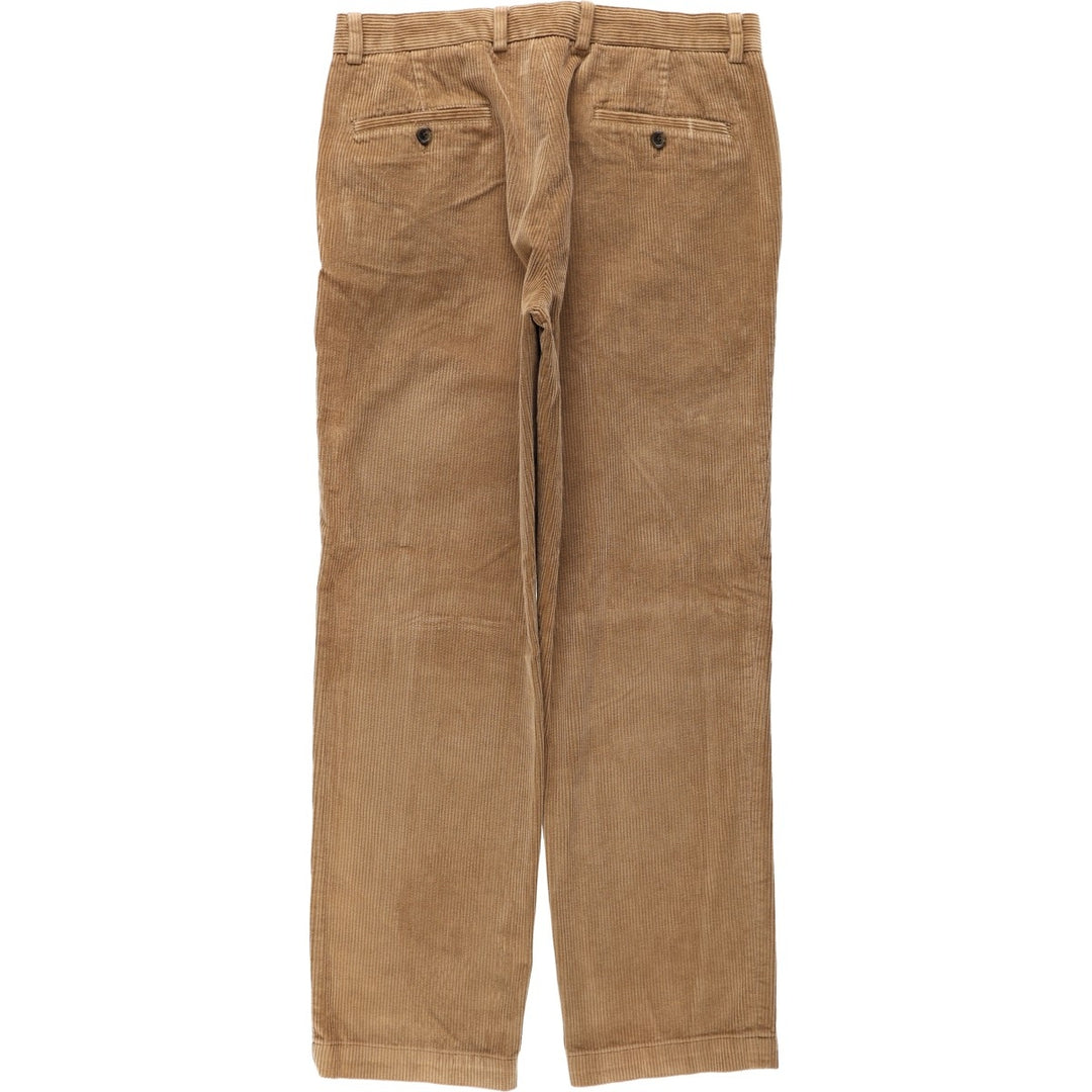 Brooks Brothers 346 Corduroy Pants, Men's W33 (approx.) cotton Copper Vintage Second Hand