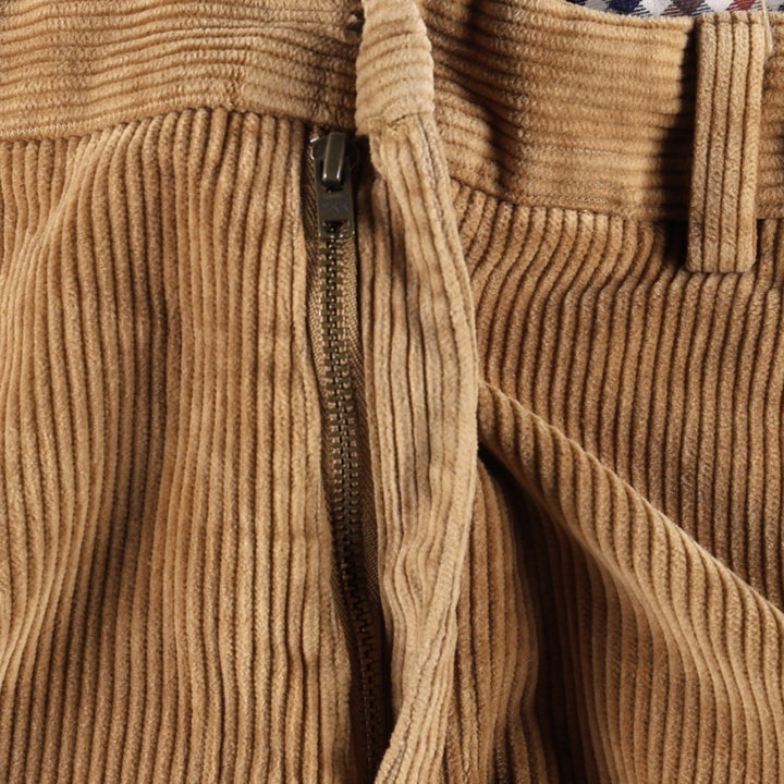 Brooks Brothers 346 Corduroy Pants, Men's W33 (approx.) cotton Copper Vintage Second Hand