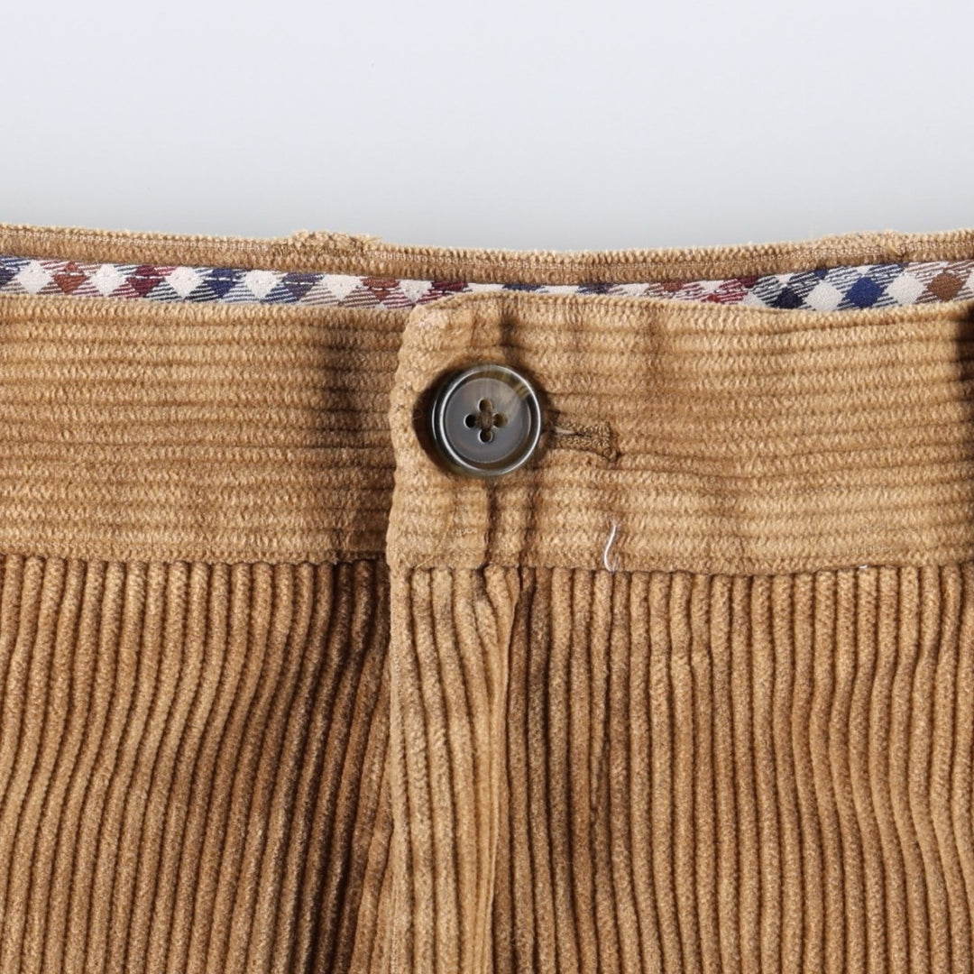 Brooks Brothers 346 Corduroy Pants, Men's W33 (approx.) cotton Copper Vintage Second Hand