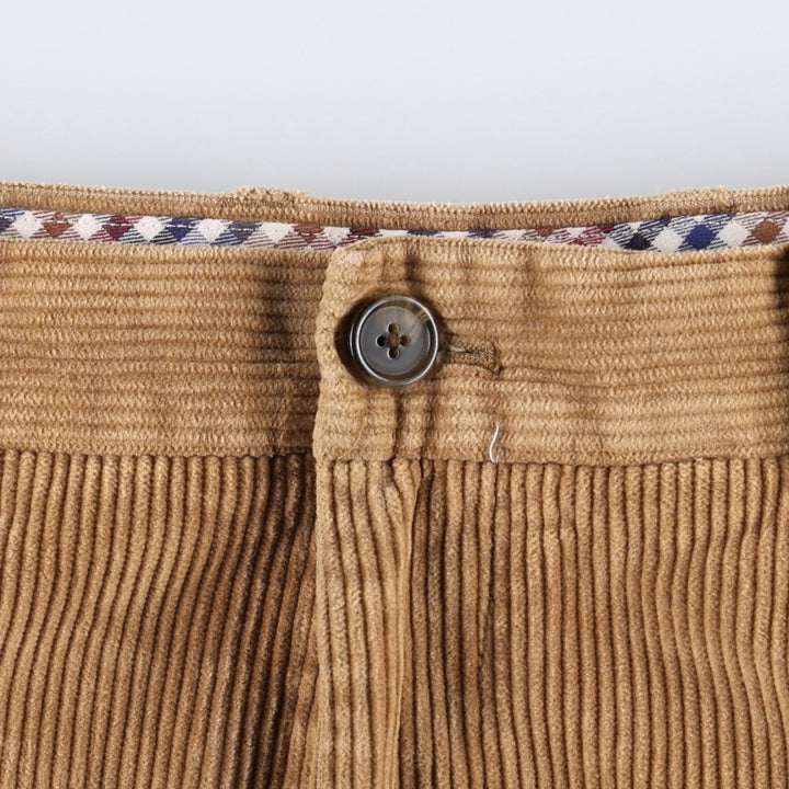 Brooks Brothers 346 Corduroy Pants, Men's W33 (approx.) cotton Copper Vintage Second Hand