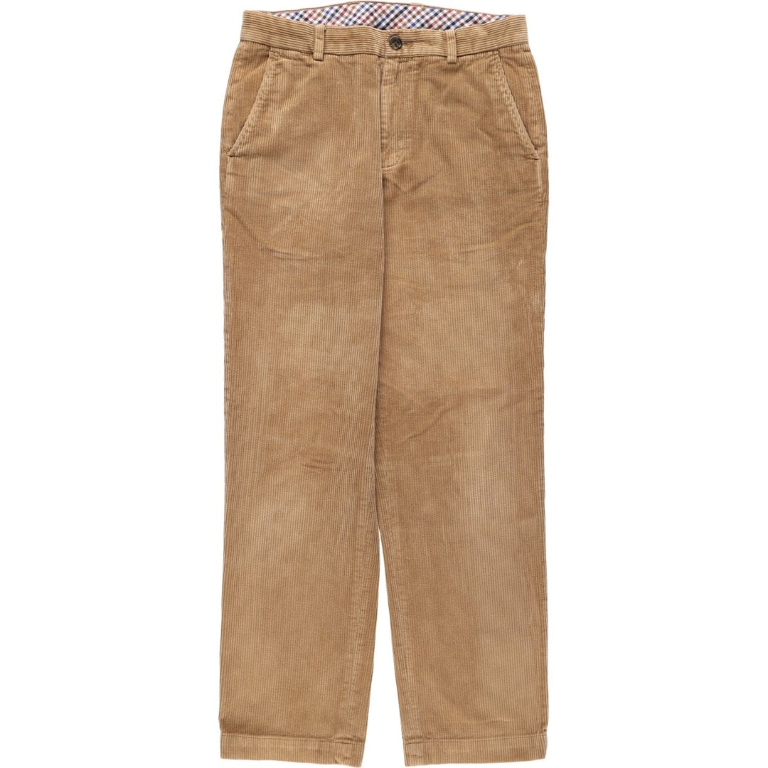 Brooks Brothers 346 Corduroy Pants, Men's Size W32 (approx.) cotton Copper Vintage Second Hand