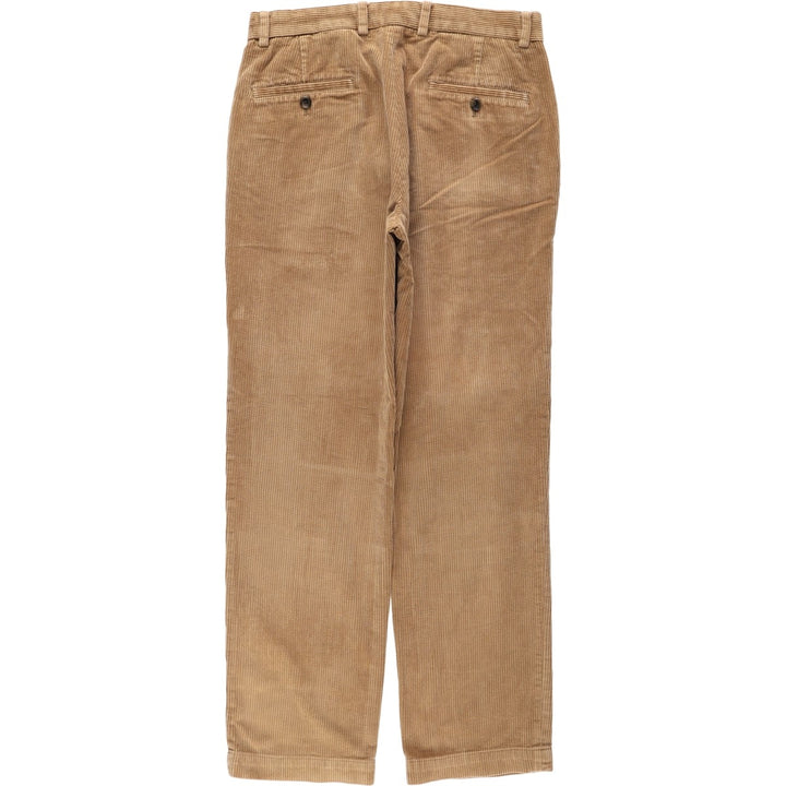 Brooks Brothers 346 Corduroy Pants, Men's Size W32 (approx.) cotton Copper Vintage Second Hand