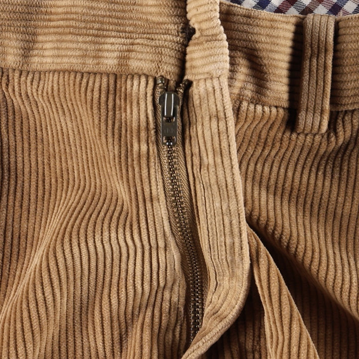Brooks Brothers 346 Corduroy Pants, Men's Size W32 (approx.) cotton Copper Vintage Second Hand
