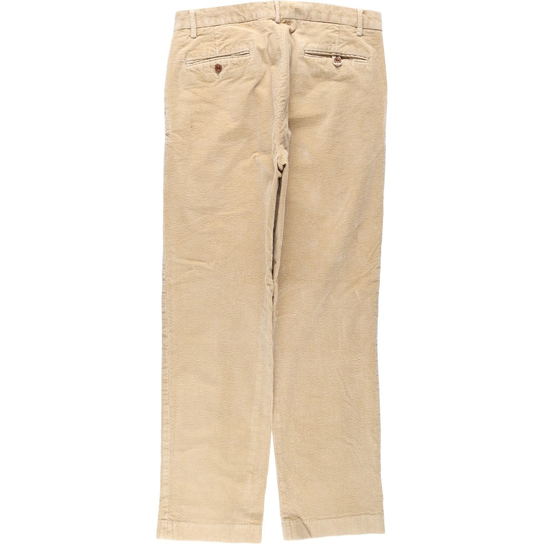 Ralph Lauren POLO by Ralph Lauren PRESTON PANT corduroy pants, men's size W34 cotton Beige type Vintage Second Hand
