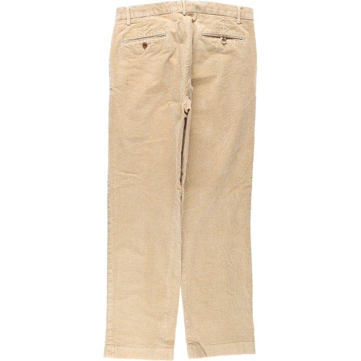 Ralph Lauren POLO by Ralph Lauren PRESTON PANT corduroy pants, men's size W34 cotton Beige type Vintage Second Hand