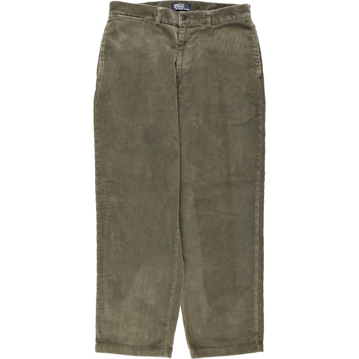 Ralph Lauren POLO by Ralph Lauren PHILIP PANT Men's W34 (approx.) cotton Khaki type Vintage Second Hand