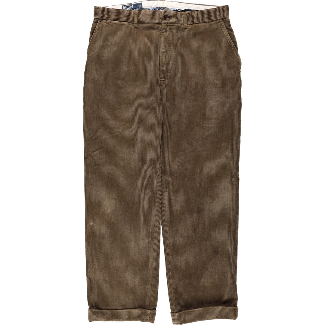 Ralph Lauren POLO by Ralph Lauren Corduroy Pants Men's W34 cotton brown type Vintage Second Hand