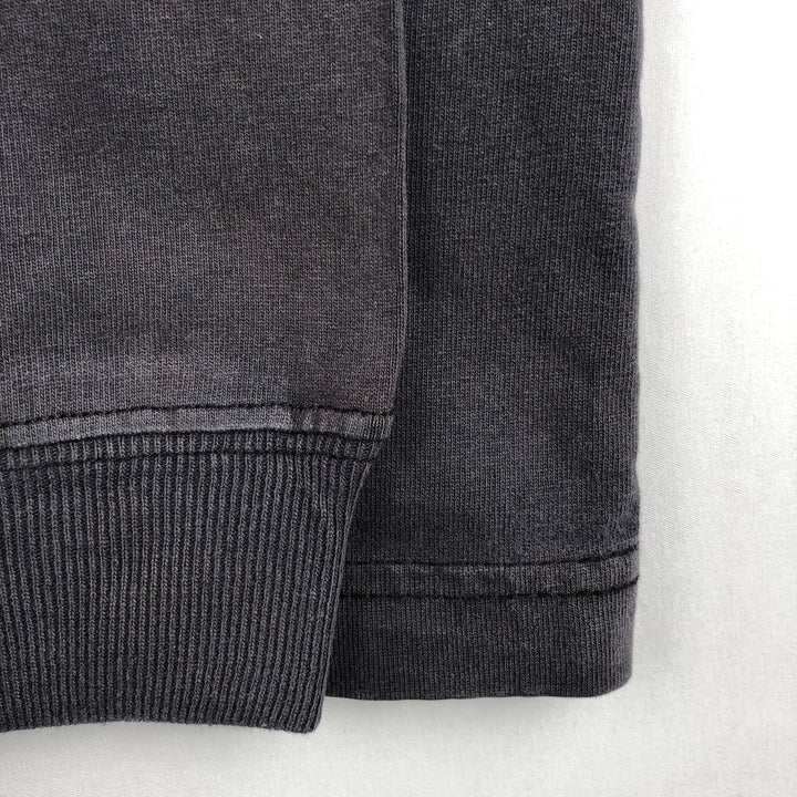 Carhartt Henley neck plain pocket long T-shirt long T men's L size cotton black type Vintage Second Hand