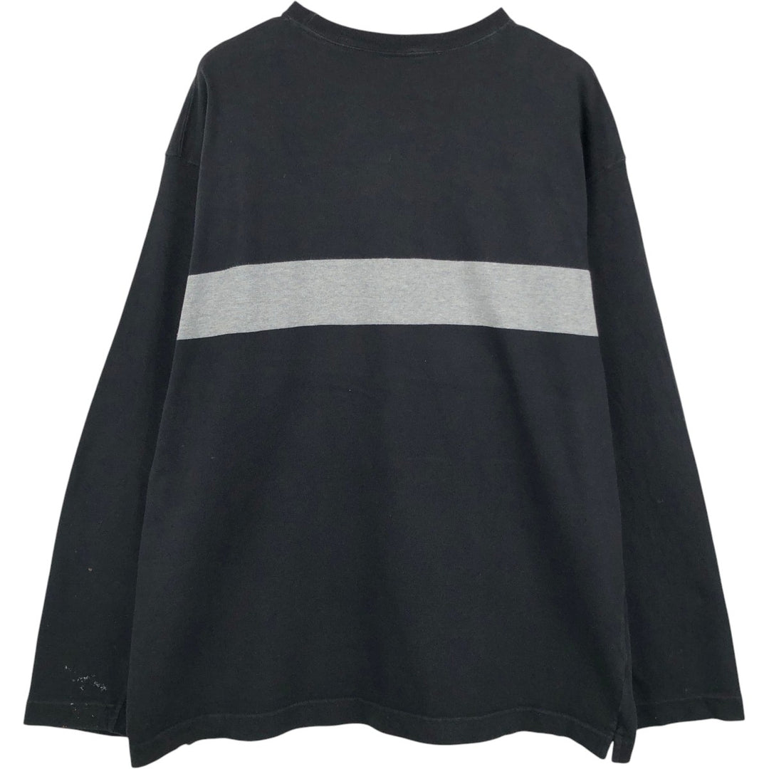 2000'S GAP Long Sleeve T-Shirt, Men's XL cotton black type Vintage Second Hand