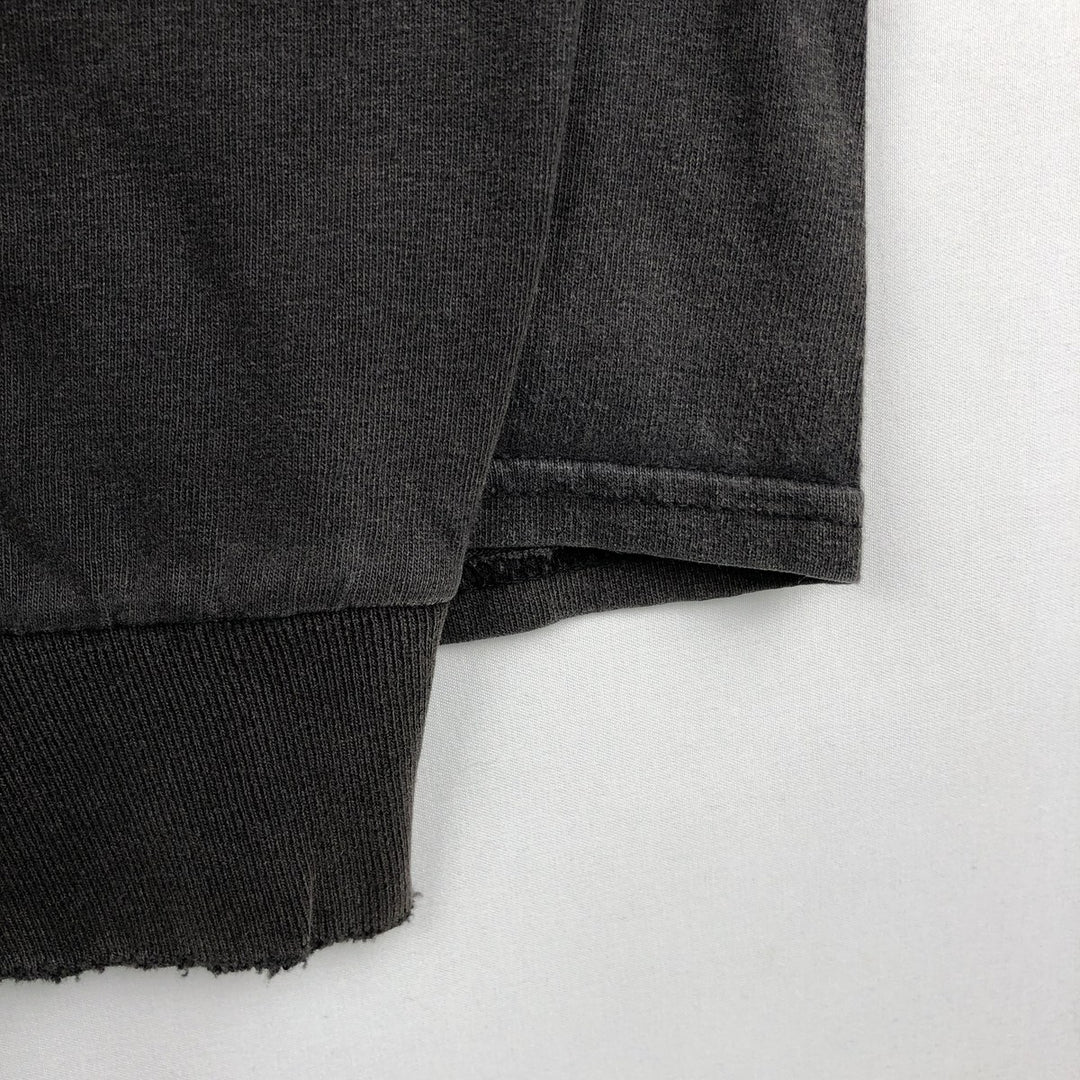 Harley-Davidson Long Sleeve T-Shirt, Men's XL Size unclear Charcoal Vintage Second Hand