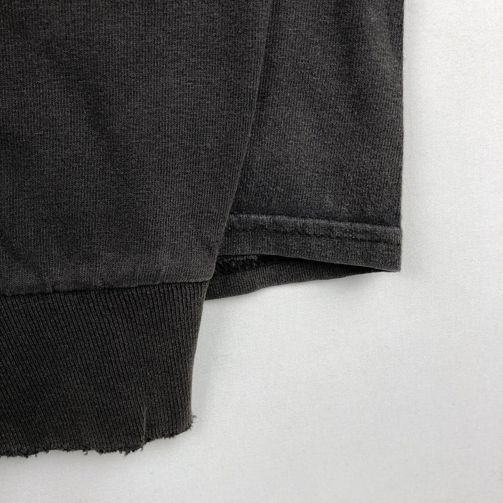 Harley-Davidson Long Sleeve T-Shirt, Men's XL Size unclear Charcoal Vintage Second Hand