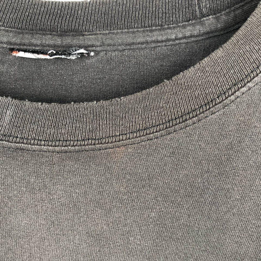Harley-Davidson Long Sleeve T-Shirt, Men's XL Size unclear Charcoal Vintage Second Hand