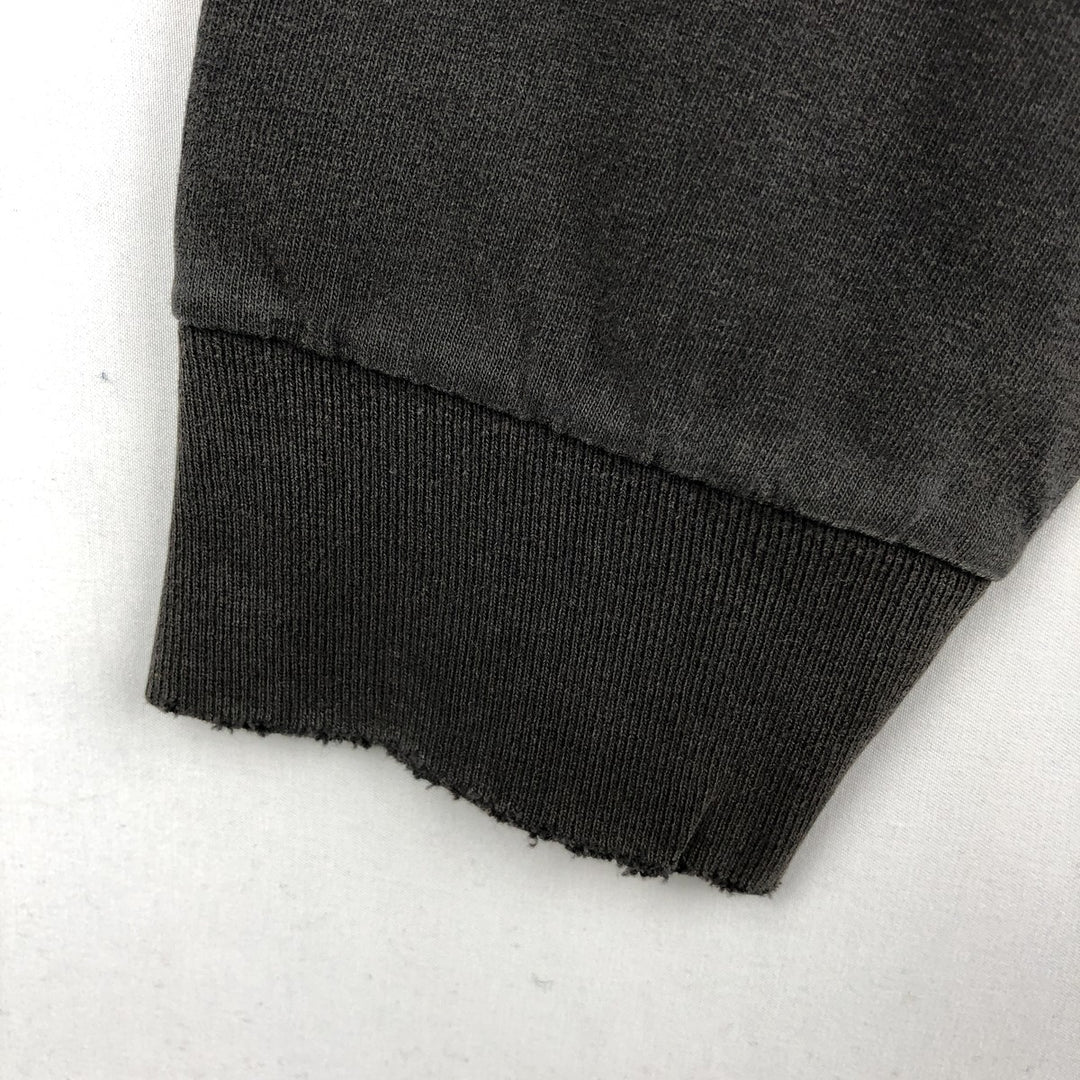 Harley-Davidson Long Sleeve T-Shirt, Men's XL Size unclear Charcoal Vintage Second Hand
