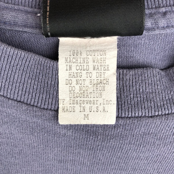 2000'S Harley-Davidson Motorcycle Long-Sleeve T-Shirt, Made in USA, Men's Size M (approx.) cotton Blue type light blue Vintage Second Hand