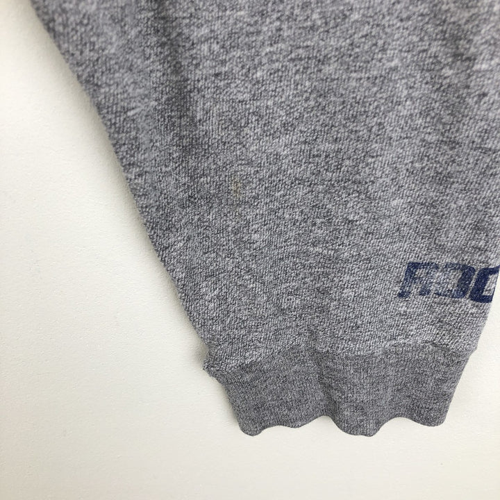 ROOTS NHL TORONTO MAPLE LEAFS Long-Sleeve T-Shirt, Made in Canada, Men's Size L (approx.) cotton gray type Vintage Second Hand