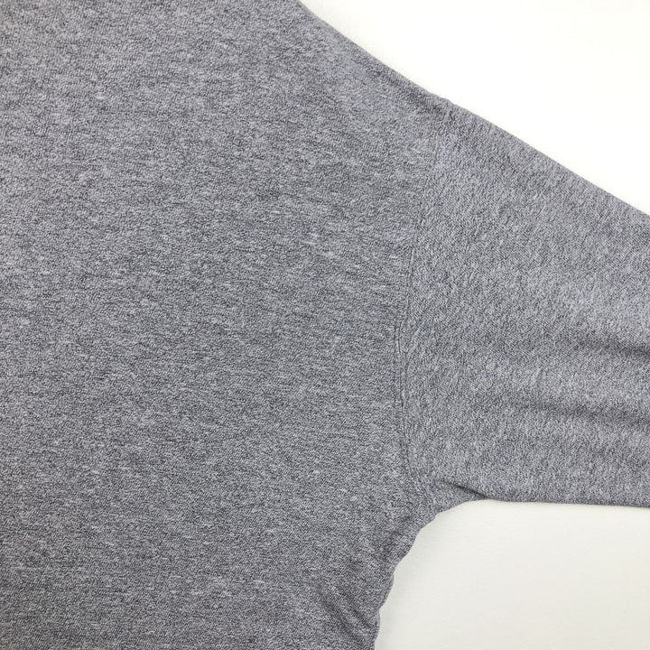 ROOTS NHL TORONTO MAPLE LEAFS Long-Sleeve T-Shirt, Made in Canada, Men's Size L (approx.) cotton gray type Vintage Second Hand