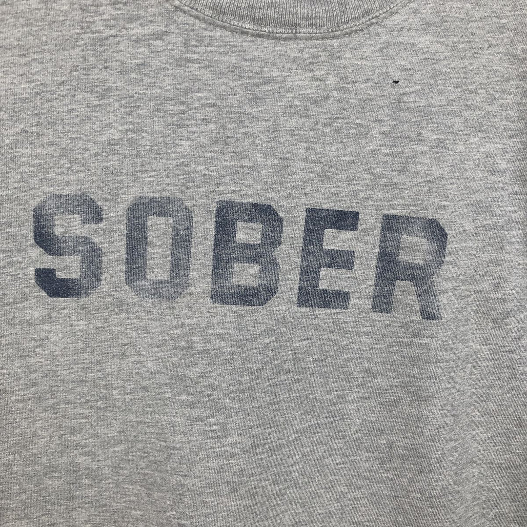 Abercrombie & Fitch Long-Sleeve T-Shirt (Men's XL equivalent) cotton gray type Vintage Second Hand