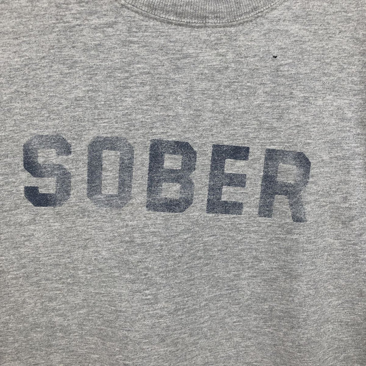 Abercrombie & Fitch Long-Sleeve T-Shirt (Men's XL equivalent) cotton gray type Vintage Second Hand