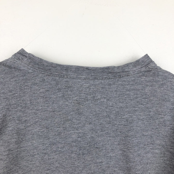 Abercrombie & Fitch Long-Sleeve T-Shirt (Men's XL equivalent) cotton gray type Vintage Second Hand
