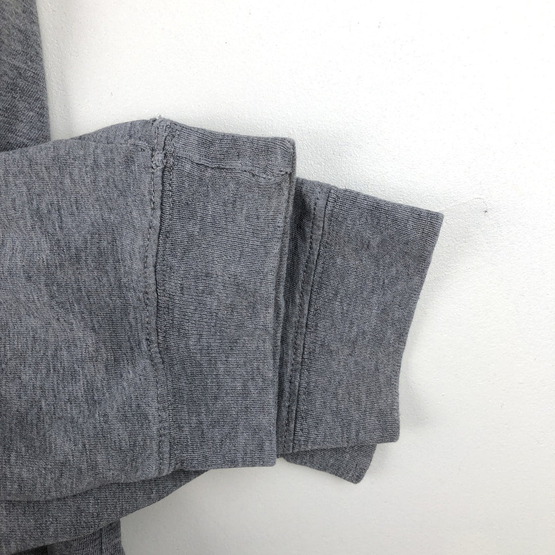 Abercrombie & Fitch Long-Sleeve T-Shirt (Men's XL equivalent) cotton gray type Vintage Second Hand